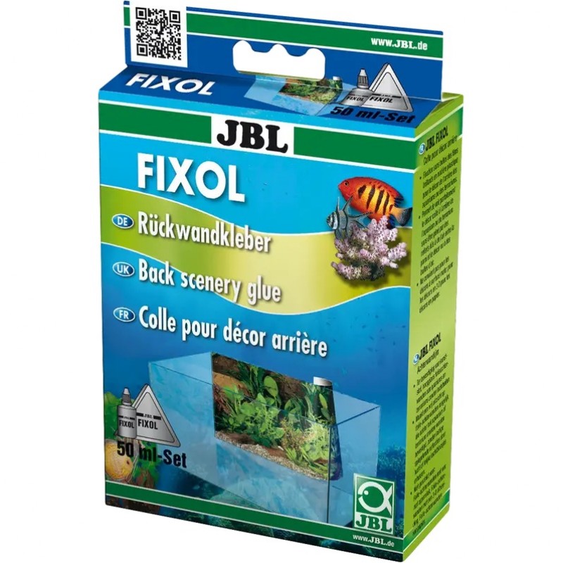 JBL FIXOL 50ml /Лепило За Фон На Аквариум Или Терариум/-50мл