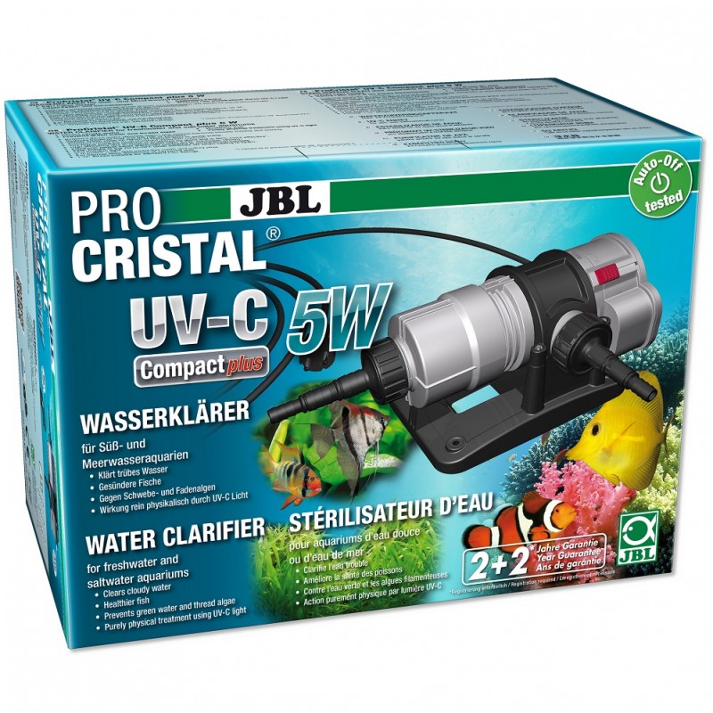 JBL ProCristal UV-C Compact Plus 5W /UV-C Система За Аквариуми (Морски И Сладководни)/-5W