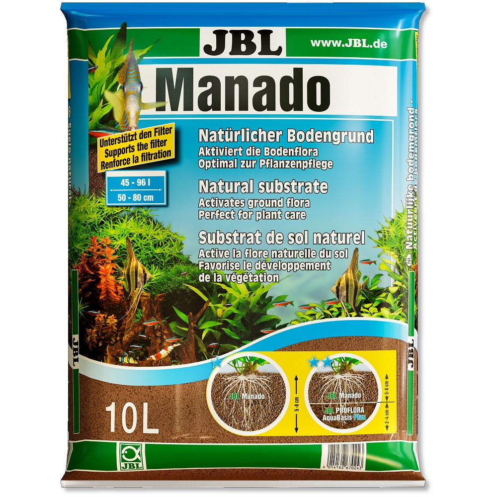 JBL Manado 10L /Натурален Субстрат От Естественo Изпечена Глина/-10л JBL Manado 10L /Натурален Субстрат От Естественo Изпечена Глина/-10л