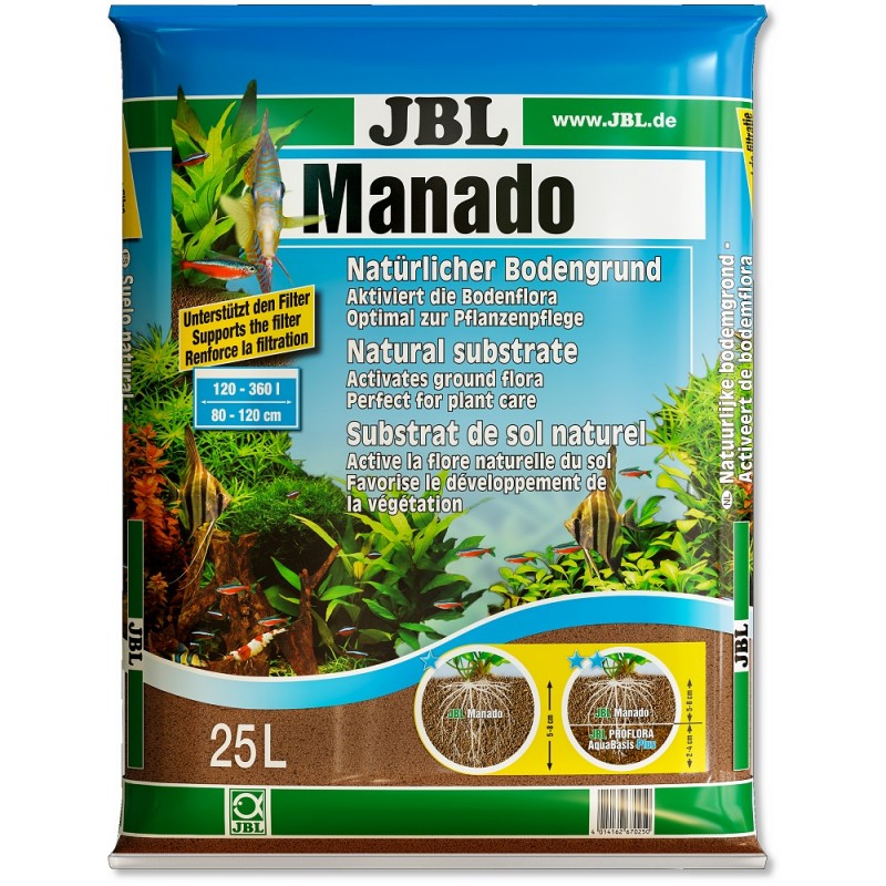JBL Manado 25L /Натурален Субстрат От Естественo Изпечена Глина/-25л