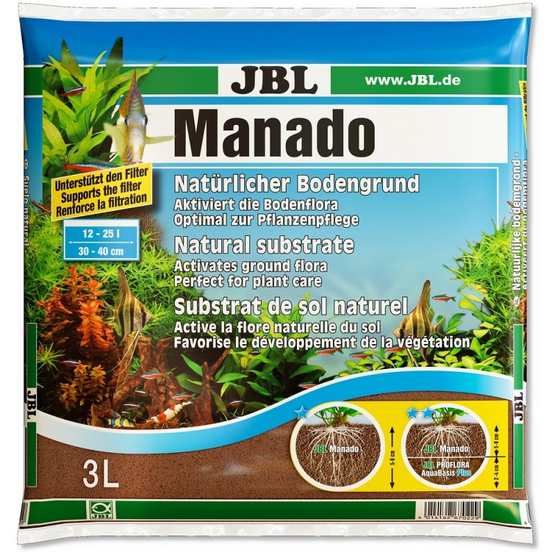 JBL Manado 3L /Натурален Субстрат От Естественo Изпечена Глина/-3л JBL Manado 3L /Натурален Субстрат От Естественo Изпечена Глина/-3л