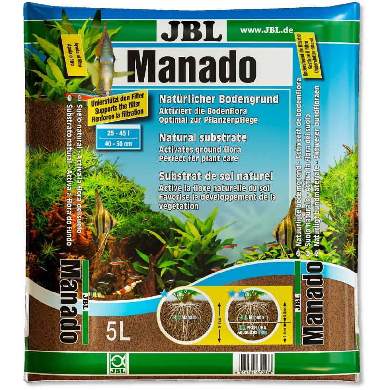 JBL Manado 5L /Натурален Субстрат От Естественo Изпечена Глина/-5л