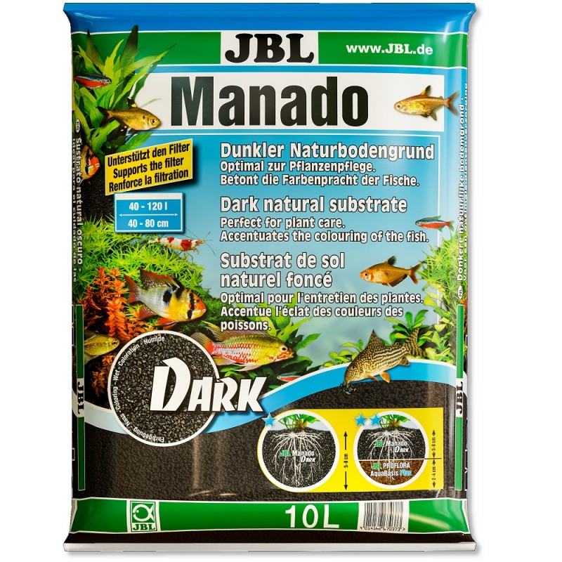 JBL Manado Dark 10L /Натурален Субстрат От Естественo Изпечена Глина/-10л JBL Manado Dark 10L /Натурален Субстрат От Естественo Изпечена Глина/-10л