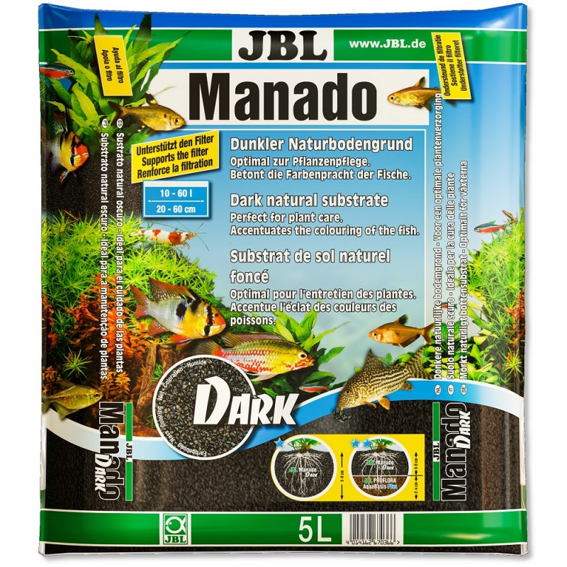 JBL Manado Dark 5L /Натурален Субстрат От Естественo Изпечена Глина/-5л