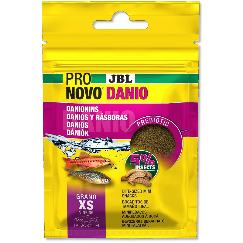 JBL PRONOVO DANIO GRANO XS /Основна Гранулирана Храна За Аквариумни Рибки (Малки Барбуси)/-20мл JBL PRONOVO DANIO GRANO XS /Основна Гранулирана Храна За Аквариумни Рибки (Малки Барбуси)/-20мл