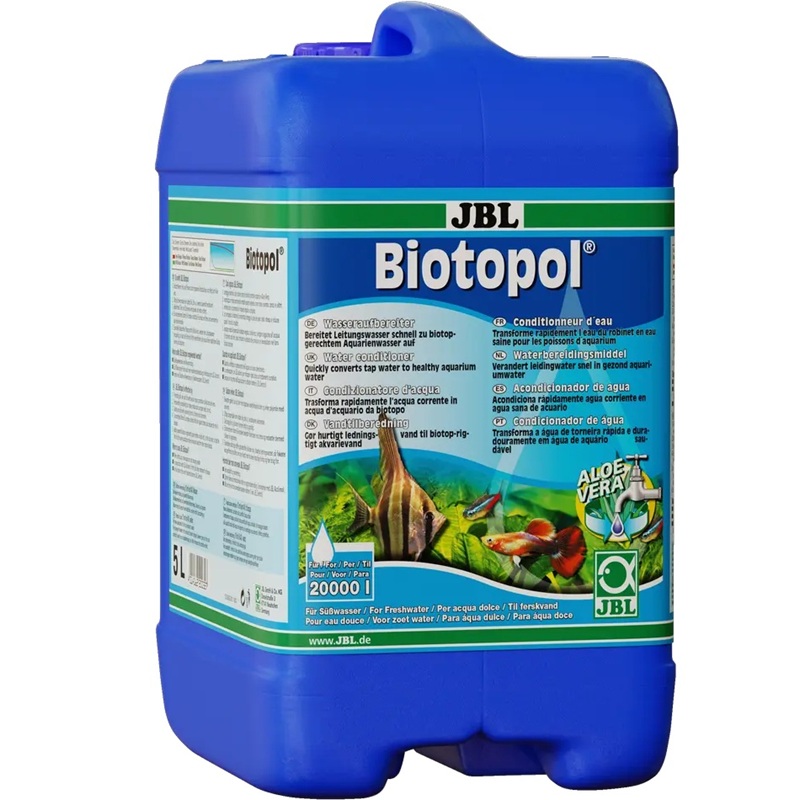 JBL Biotopol /Препарат За Сладководни Аквариуми За Стабилизиране И Поддръжка На Водата/-5л