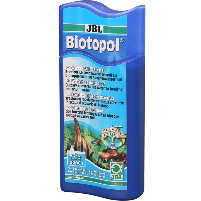 JBL Biotopol /Препарат За Сладководни Аквариуми За Стабилизиране И Поддръжка На Водата/-500мл