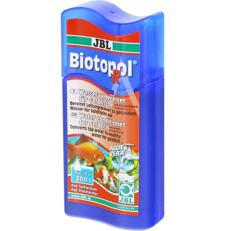 JBL Biotopol R /Препарат За Аквариуми Със Златни Рибки За Стабилизиране И Поддръжка На Водата/-100мл