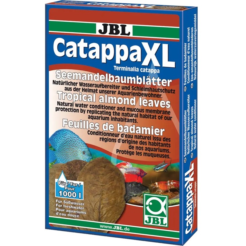 JBL Catappa XL /Листа От Тропически Бадем За Естествено Стабилизиране На Аквариумна Вода/-10бр JBL Catappa XL /Листа От Тропически Бадем За Естествено Стабилизиране На Аквариумна Вода/-10бр