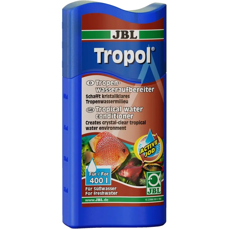 JBL Tropol /Препарат За Стабилизиране И Поддръжка На Водата За Тропически Аквариуми/-100мл JBL Tropol /Препарат За Стабилизиране И Поддръжка На Водата За Тропически Аквариуми/-100мл