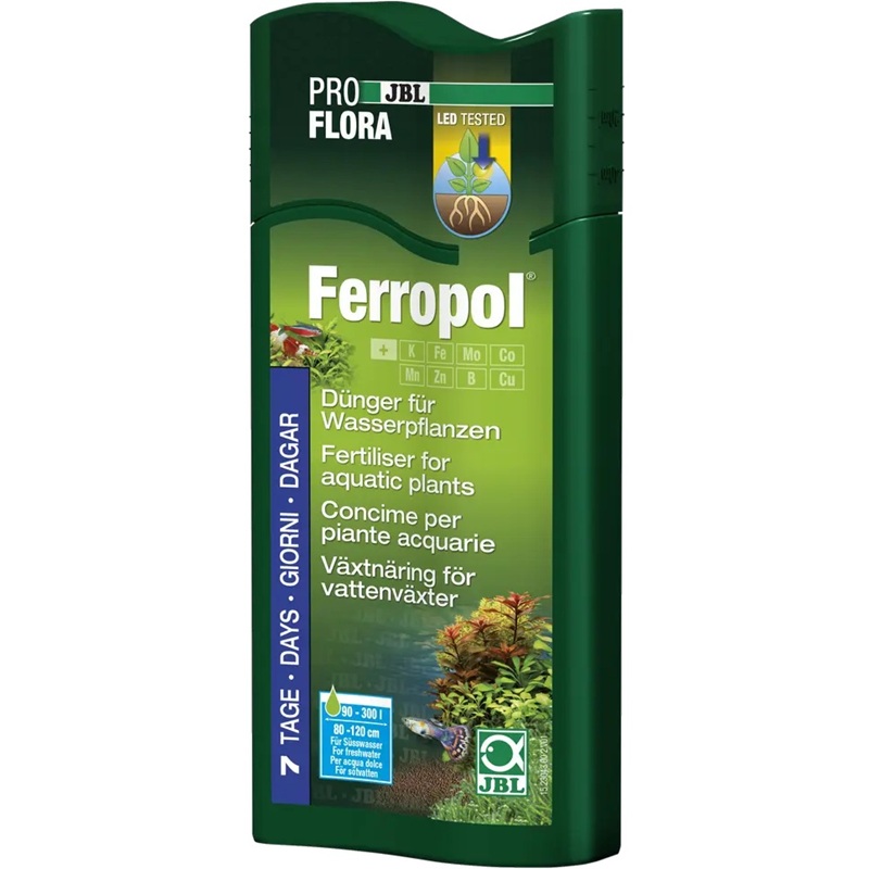 JBL PROFLORA Ferropol /Основна Течна Тор За Аквариумни Растения С Микроелементи/-500мл