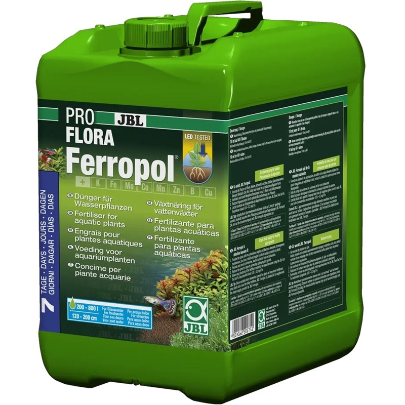 JBL PROFLORA Ferropol /Основна Течна Тор За Аквариумни Растения С Микроелементи/-5л JBL PROFLORA Ferropol /Основна Течна Тор За Аквариумни Растения С Микроелементи/-5л