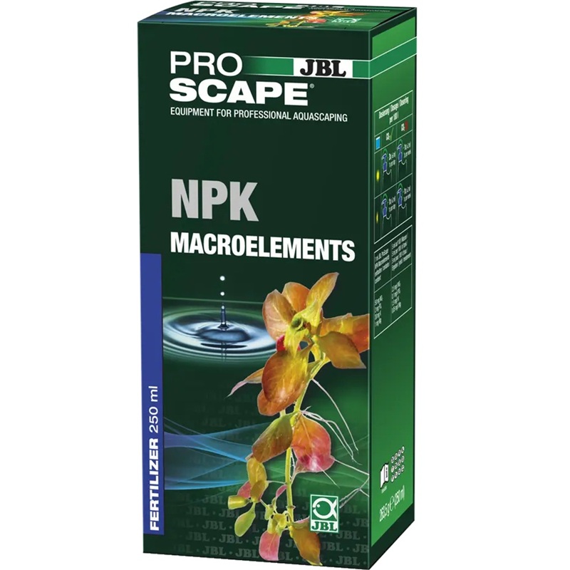 JBL PROSCAPE NPK + MACROELEMENTS /Допълнителна Тор (Азот/Фосфор/Калий) За Акваскейпинг Аквариуми/-250мл JBL PROSCAPE NPK + MACROELEMENTS /Допълнителна Тор (Азот/Фосфор/Калий) За Акваскейпинг Аквариуми/-250мл
