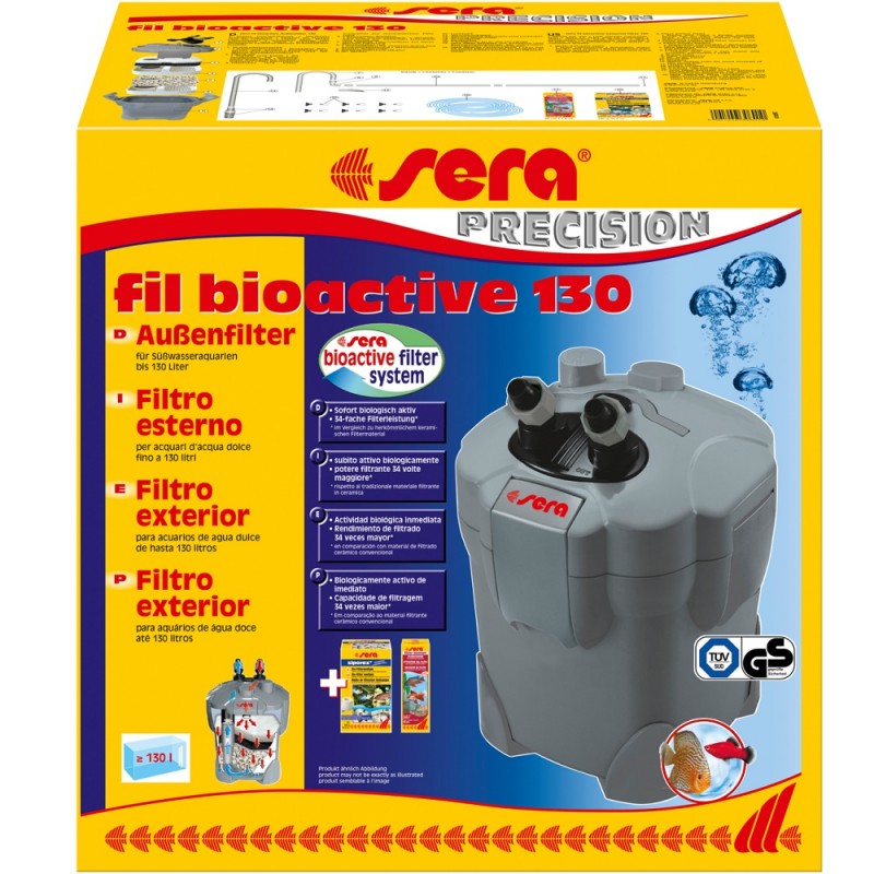 Sera Fil Bioactive 130 /Външен Филтър За Сладководни Аквариуми До 130л/