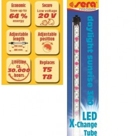 Sera® LED X-Change Tube Daylight Sunrise 820 /LED лампа за сладководен аквариум (пълноцветна и естествена дневна светлина) 22W/-82см