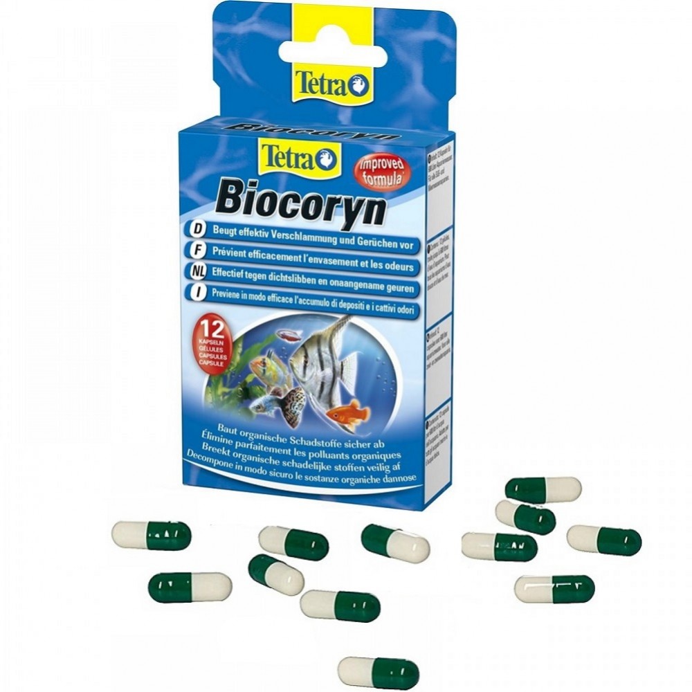 Tetra Biocoryn /Капсули За Разграждане На Биологичните Отпадъци/-12бр Tetra Biocoryn /Капсули За Разграждане На Биологичните Отпадъци/-12бр