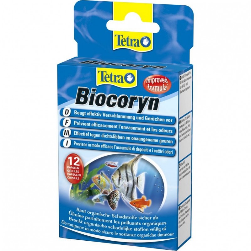 Tetra Biocoryn /Капсули За Разграждане На Биологичните Отпадъци/-12бр Tetra Biocoryn /Капсули За Разграждане На Биологичните Отпадъци/-12бр