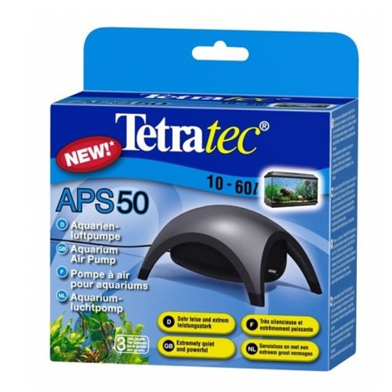 Tetratec APS 50 Aquarium Air Pumps /помпа за въздух за аквариуми до 60л/ Tetratec APS 50 Aquarium Air Pumps /помпа за въздух за аквариуми до 60л/