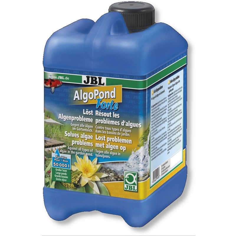 JBL AlgoPond Forte /Препарат За Почистване На Водата От Алги В Градински Езера/-2,5л