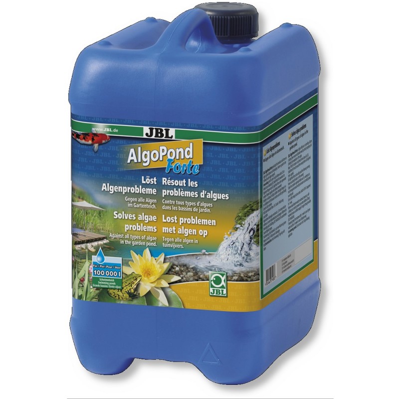 JBL AlgoPond Forte /Препарат За Почистване На Водата От Алги В Градински Езера/-5л