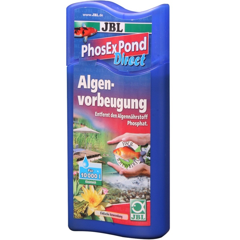 JBL PhosEx Pond Direct /Препарат За Отстраняване На Фосфати От Градински Езера/-500мл JBL PhosEx Pond Direct /Препарат За Отстраняване На Фосфати От Градински Езера/-500мл