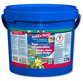 JBL SediEx Pond /Високоактивни Разграждащи Бактерии И Активен Кислород За Разграждане На Утайката В Градински Езера/-2,5кг