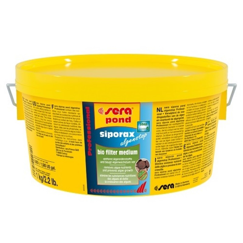 Sera® Siporax Pond Algenstop Professional /уникален контрол на водораслите чрез бактерии/-1кг
