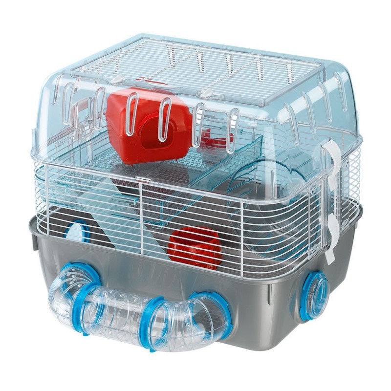 Ferplast Combi 1 Fun /напълно оборудвана клетка за хамстери на два етажа/-40,5x29,5x32,5см Ferplast Combi 1 Fun /напълно оборудвана клетка за хамстери на два етажа/-40,5x29,5x32,5см
