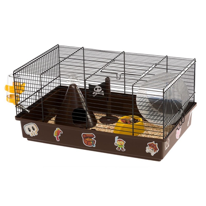 Ferplast Criceti 9 Pirates /напълно оборудвана клетка за хамстери/-46x29,5x23см Ferplast Criceti 9 Pirates /напълно оборудвана клетка за хамстери/-46x29,5x23см