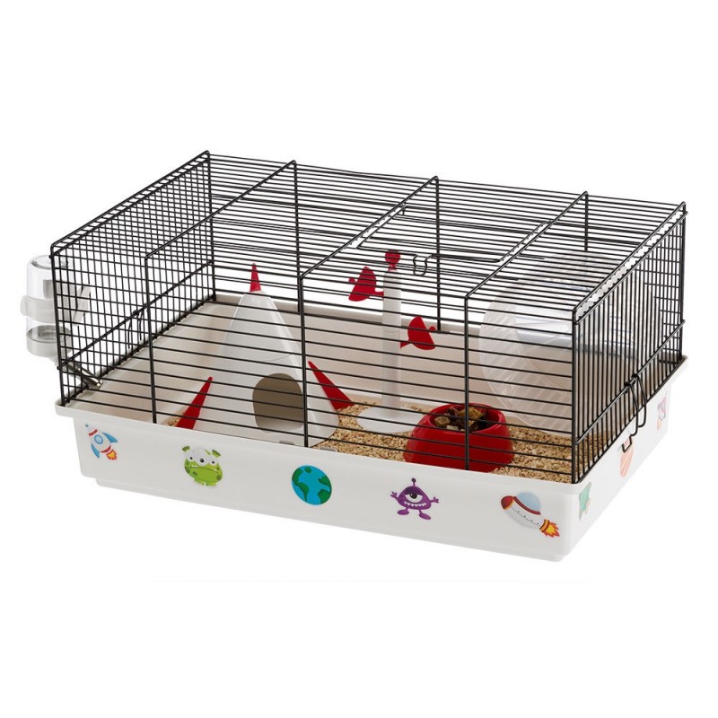 Ferplast Criceti 9 Space /напълно оборудвана клетка за хамстери/-46x29,5x23см Ferplast Criceti 9 Space /напълно оборудвана клетка за хамстери/-46x29,5x23см