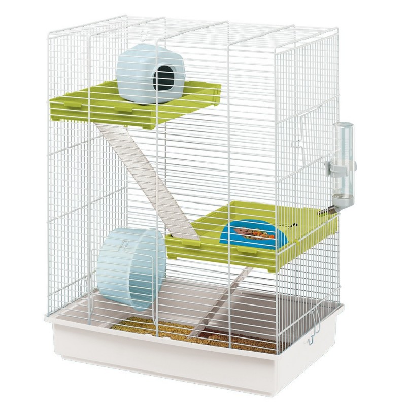 Ferplast Hamster Tris /напълно оборудвана клетка за хамстер на три нива/-46x29x58см Ferplast Hamster Tris /напълно оборудвана клетка за хамстер на три нива/-46x29x58см