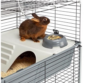 Ferplast Rabbit 100 Double /Напълно Оборудвана Клетка За Зайци На Две Нива/-95x57x93,5см