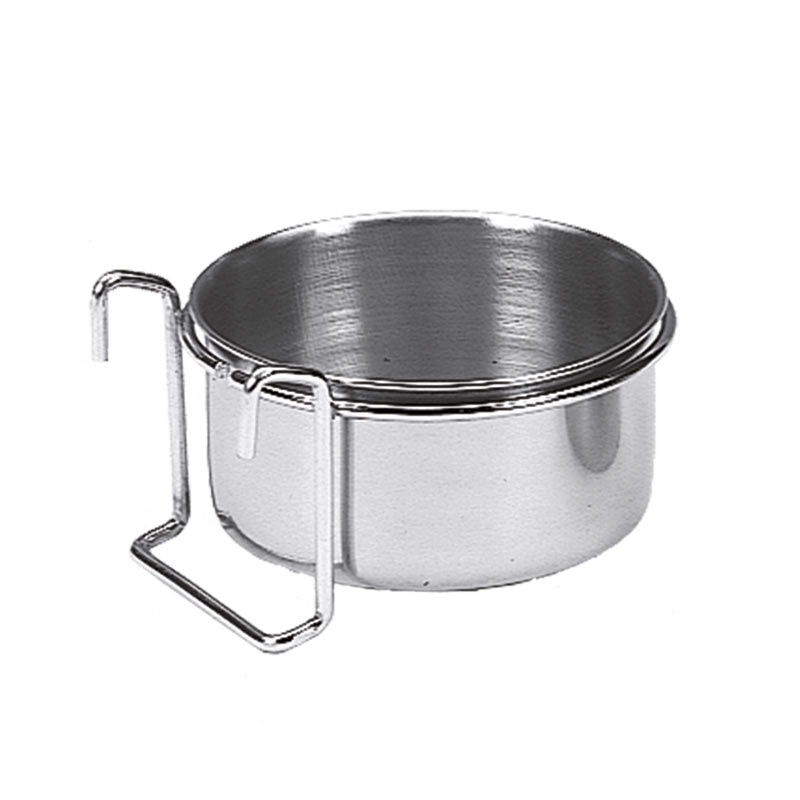 Nobby Stainless Steel Bowl With Hook 300ml /Метална Купичка С Държач 300мл/-Ø10см