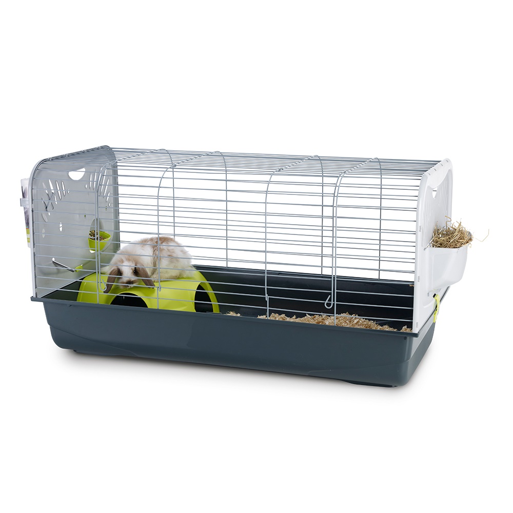 Savic Caesar 3 De Luxe Dwarf Rabbit Cage /Напълно Оборудвана Клетка За Зайче/-100x50x51см Savic Caesar 3 De Luxe Dwarf Rabbit Cage /Напълно Оборудвана Клетка За Зайче/-100x50x51см