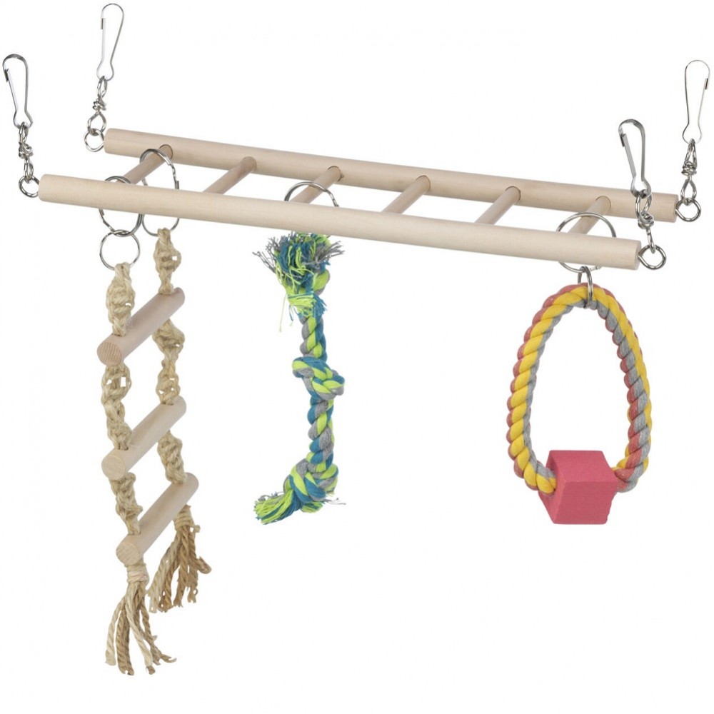 Trixie Suspension Bridge /Висящ Мост Със Стълба За Порче/-29x9х25см Trixie Suspension Bridge /Висящ Мост Със Стълба За Порче/-29x9х25см