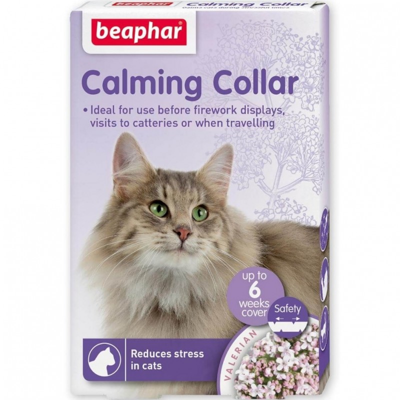 Beaphar Calming Collar Cat /Успокояващ Нашийник За Котка/-35см Beaphar Calming Collar Cat /Успокояващ Нашийник За Котка/-35см
