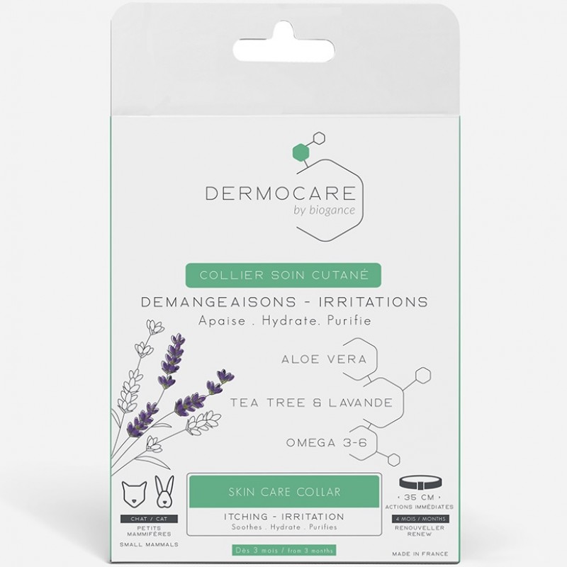 Biogance Dermocare+ Cat Collar /Успокояваща И Овлажняваща Каишка За Котки/-35см