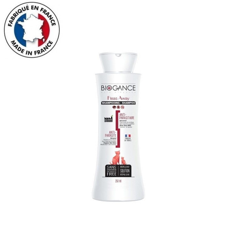 Biogance Fleas Away Shampoo /Репелентен Шампоан За Котки/-250мл Biogance Fleas Away Shampoo /Репелентен Шампоан За Котки/-250мл