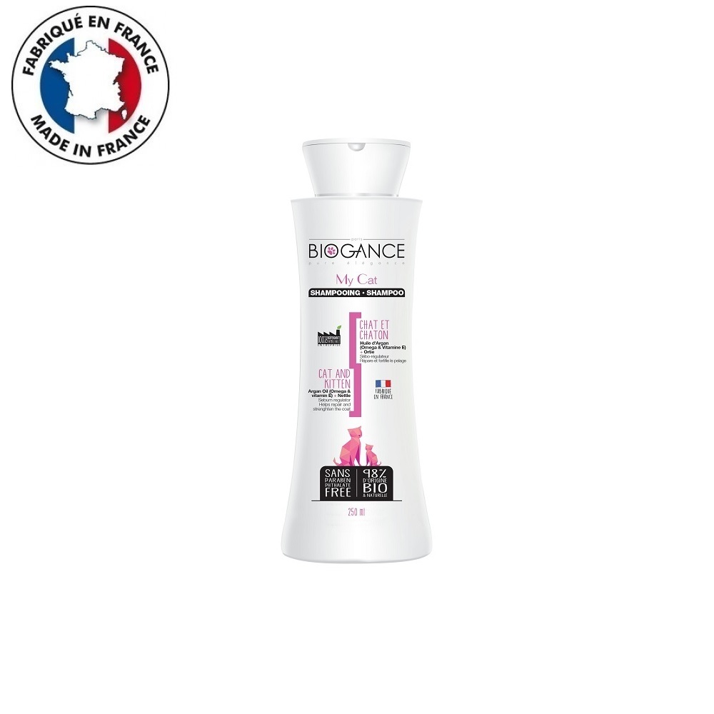 Biogance My Cat Shampoo /Шампоан За Котки/-250мл Biogance My Cat Shampoo /Шампоан За Котки/-250мл