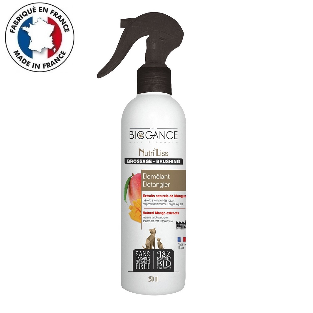 Biogance Cat Nutri Liss Spray /Антистатичен Лосион За Разресване За Котки/-250мл Biogance Cat Nutri Liss Spray /Антистатичен Лосион За Разресване За Котки/-250мл