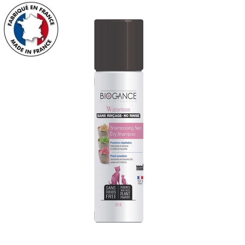 Biogance Waterless Dry Cat Shampoo /Сух Шампоан За Котки/-300мл