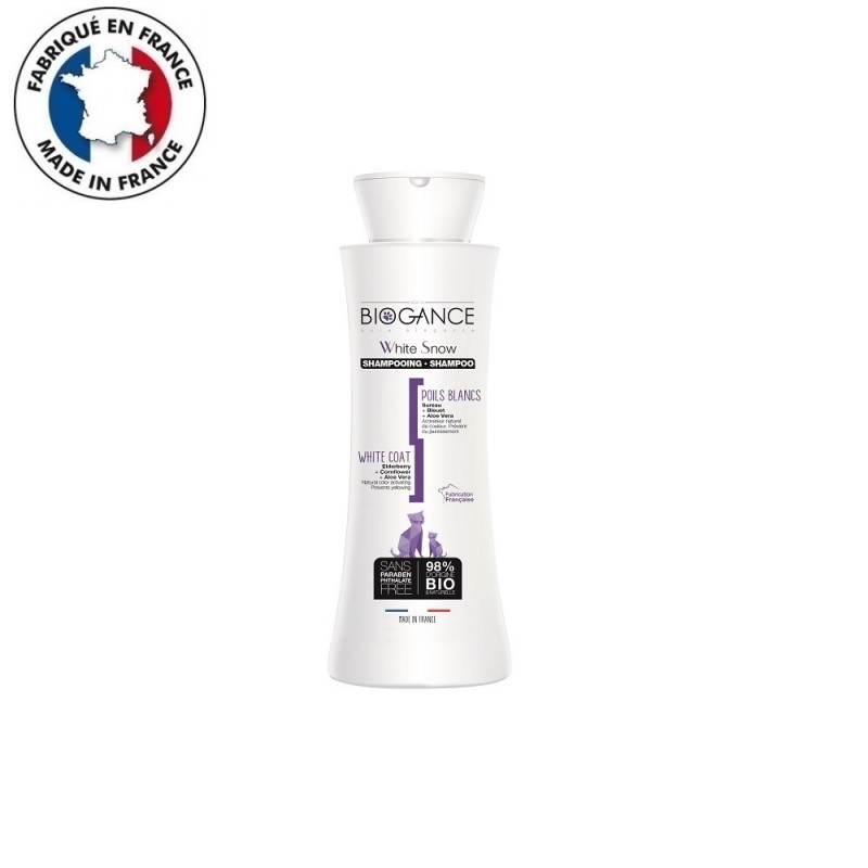 Biogance White Snow Shampoo /Шампоан За Котки С Бяла Козина/-150мл Biogance White Snow Shampoo /Шампоан За Котки С Бяла Козина/-150мл