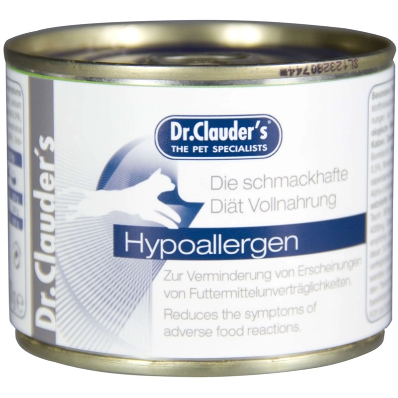 Dr.Clauder's Hypoallergen Diet Cat /Диета За Котки За Предотвратяване На Хранителни Алергии/-200гр Dr.Clauder's Hypoallergen Diet Cat /Диета За Котки За Предотвратяване На Хранителни Алергии/-200гр