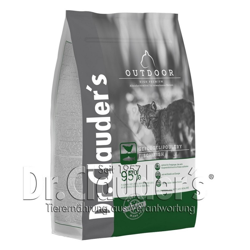 Dr.Clauder's High Premium Outdoor /Храна За Израснали Котки Живеещи Предимно На Открито/-10кг Dr.Clauder's High Premium Outdoor /Храна За Израснали Котки Живеещи Предимно На Открито/-10кг