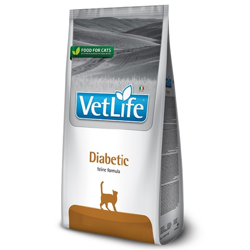 Farmina Vet Life Feline Diabetic /Пълноценна Диета За Котки С Диабет/-2кг