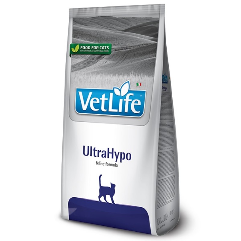 Farmina Vet Life Feline UltraHypo /Пълноценна Хидролизирана Диета За Котки С Хранителни Алергии/-5кг Farmina Vet Life Feline UltraHypo /Пълноценна Хидролизирана Диета За Котки С Хранителни Алергии/-5кг