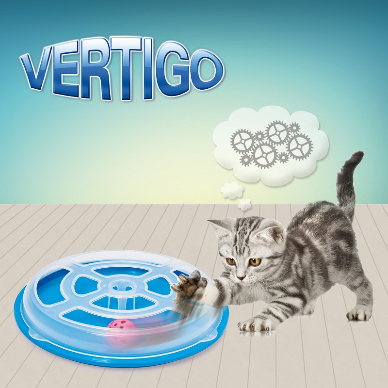 Georplast Vertigo /Играчка За Коте/-Ø29х5см Georplast Vertigo /Играчка За Коте/-Ø29х5см