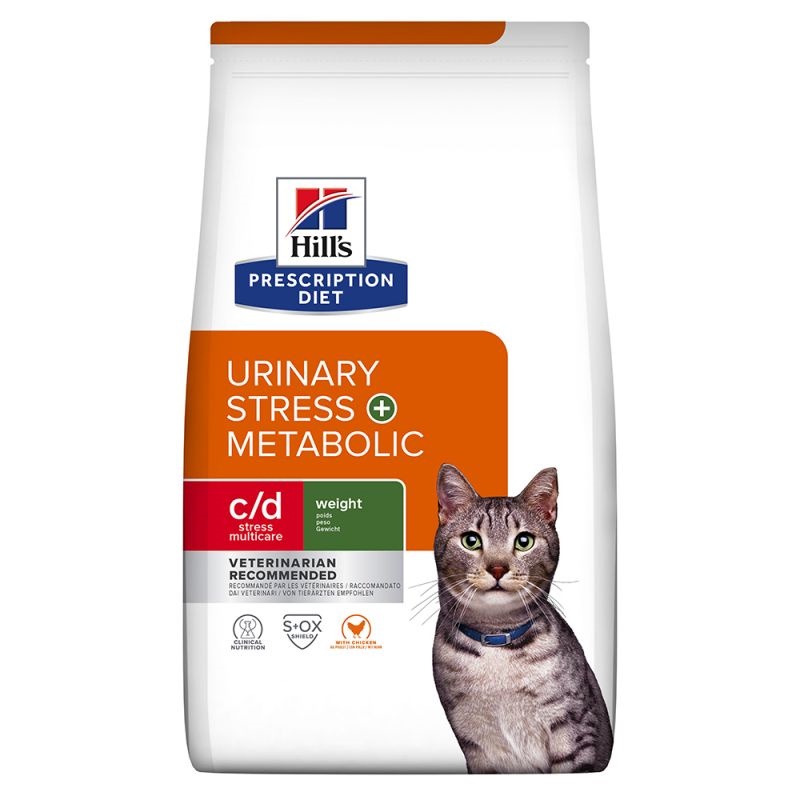 Hill's Prescription Diet Feline Urinary Stress+Metabolic /Диета За Котки С Наднормено Тегло И Профилактика На Уринарния Тракт/-1,5кг Hill's Prescription Diet Feline Urinary Stress+Metabolic /Диета За Котки С Наднормено Тегло И Профилактика На Уринарния Тракт/-1,5кг