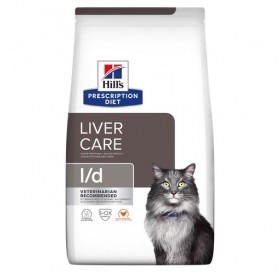 Hill's Prescription Diet Feline l/d Liver Care /Диета За Котки С Хронична Чернодробна Недостатъчност/-1,5кг