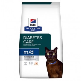 Hill's Prescription Diet Feline m/d Diabetes Care /Диета За Котки С Диабет Или Наднормено Тегло/-1,5кг